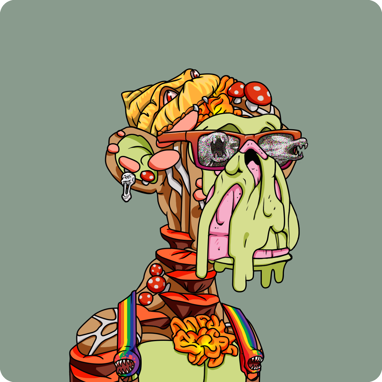 Yuga Labs - Mutant Ape Yacht Club - NFT # 2817