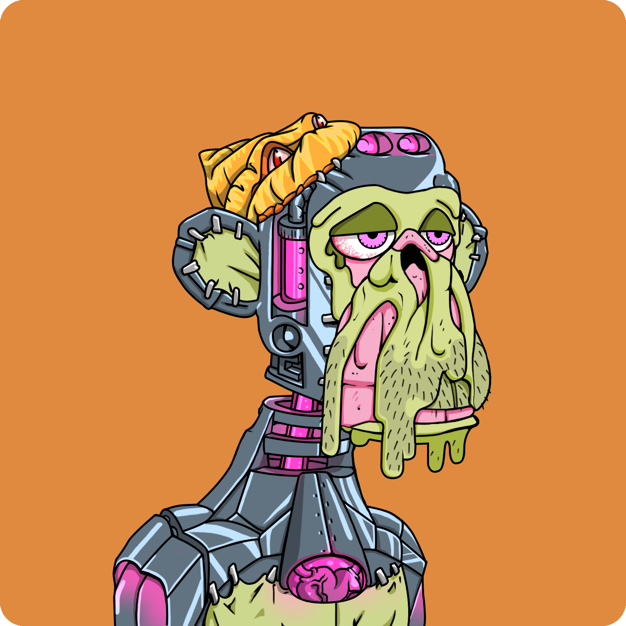 Yuga Labs - Mutant Ape Yacht Club - NFT # 3203