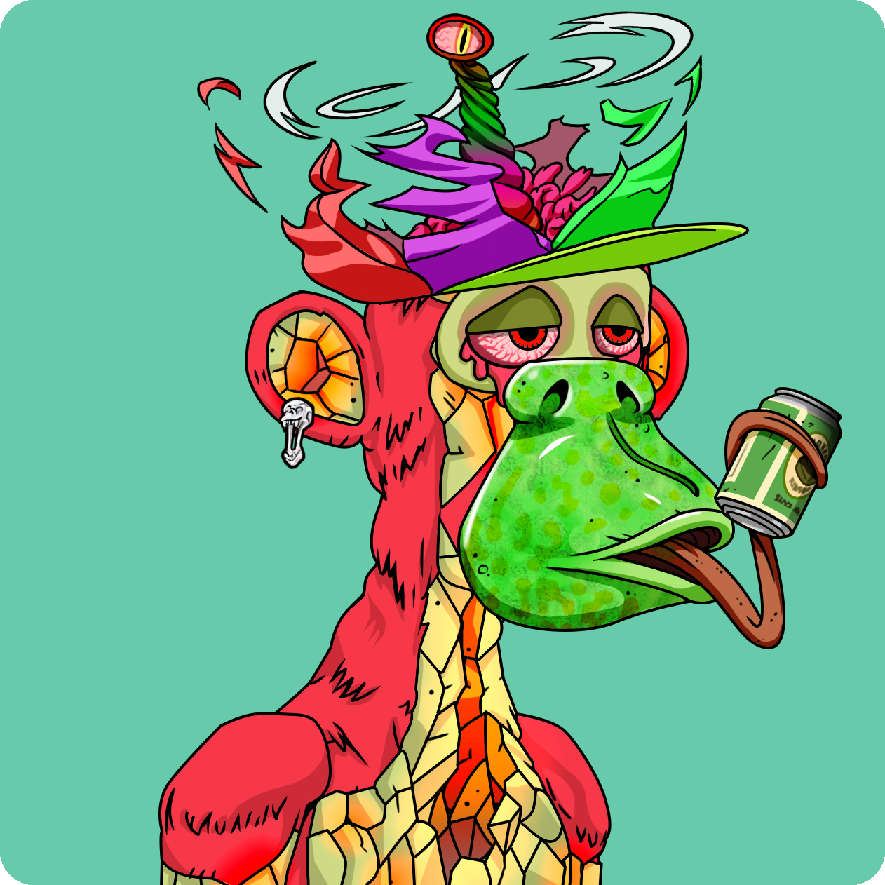 Yuga Labs - Mutant Ape Yacht Club - NFT # 9724