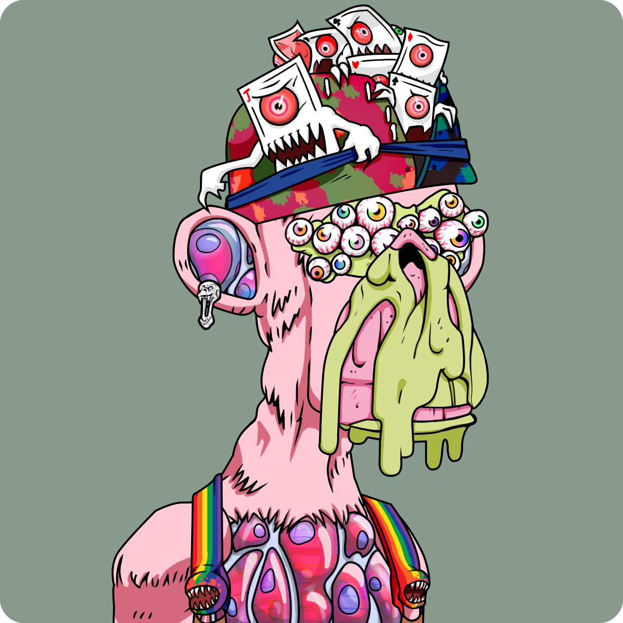 Yuga Labs - Mutant Ape Yacht Club - NFT # 9641