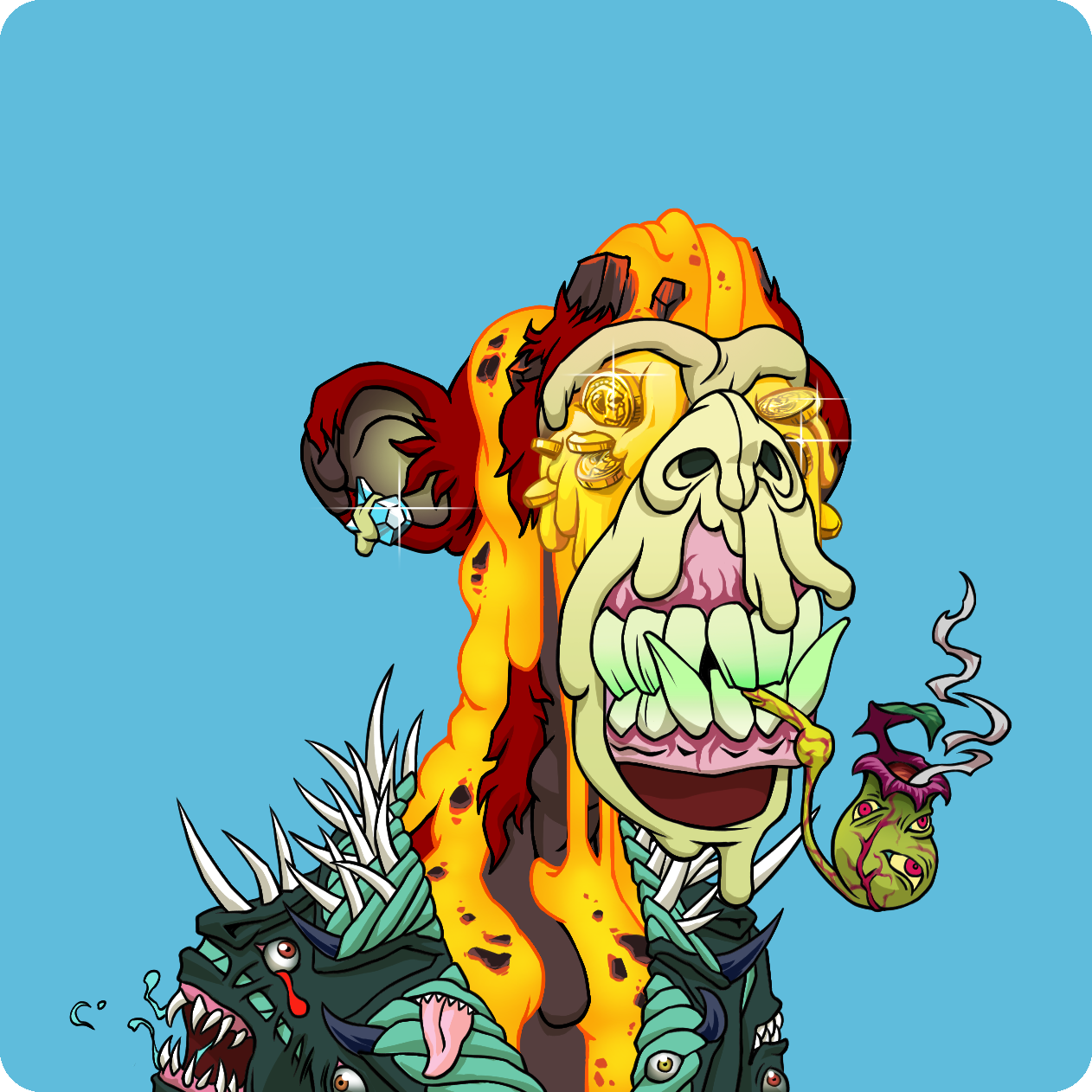 Yuga Labs - Mutant Ape Yacht Club - NFT # 5527