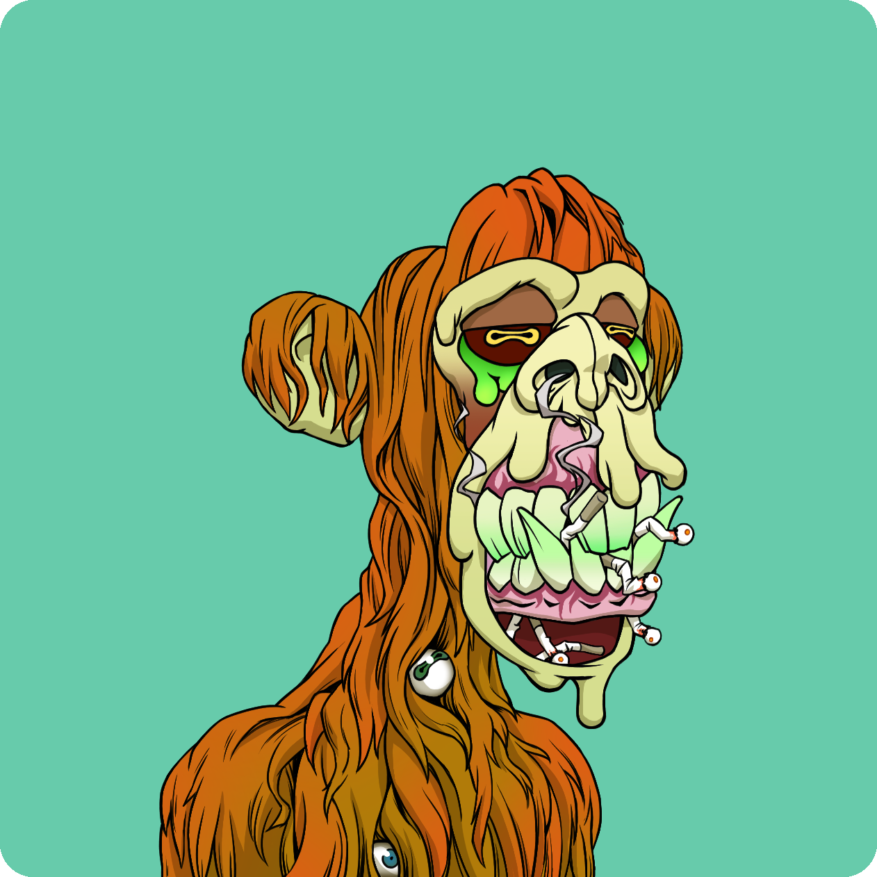 Yuga Labs - Mutant Ape Yacht Club - NFT # 10511