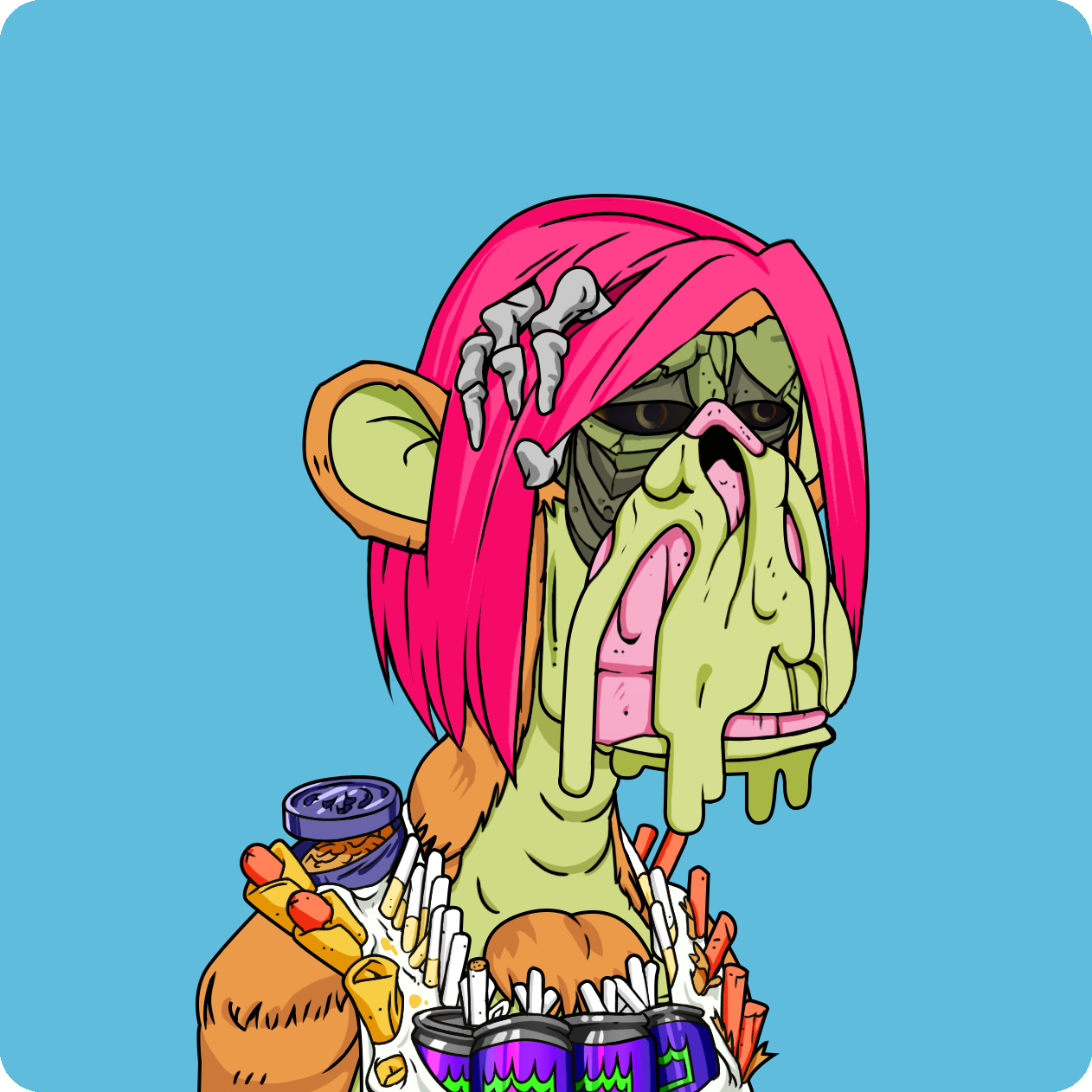 Yuga Labs - Mutant Ape Yacht Club - NFT # 2643