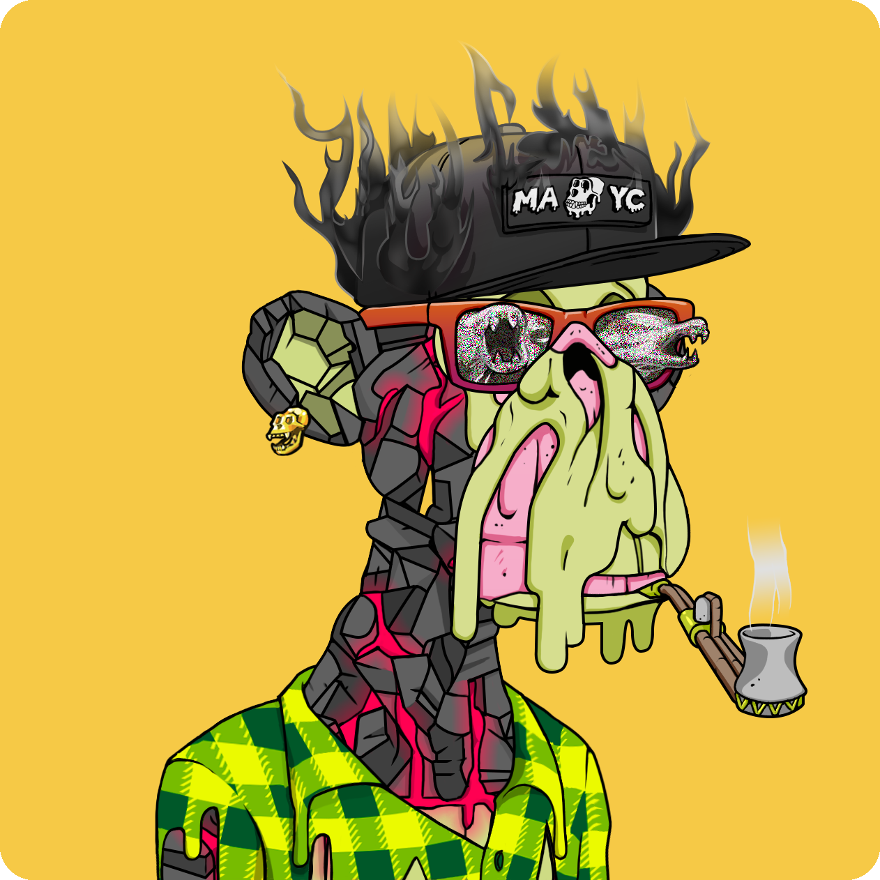 Yuga Labs - Mutant Ape Yacht Club - NFT # 12480