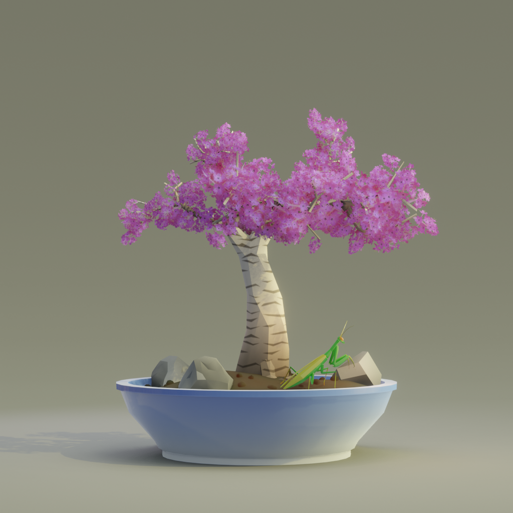 ZENFT Garden Society - Bonsai - Bonsai #8558 - NFT # 8558