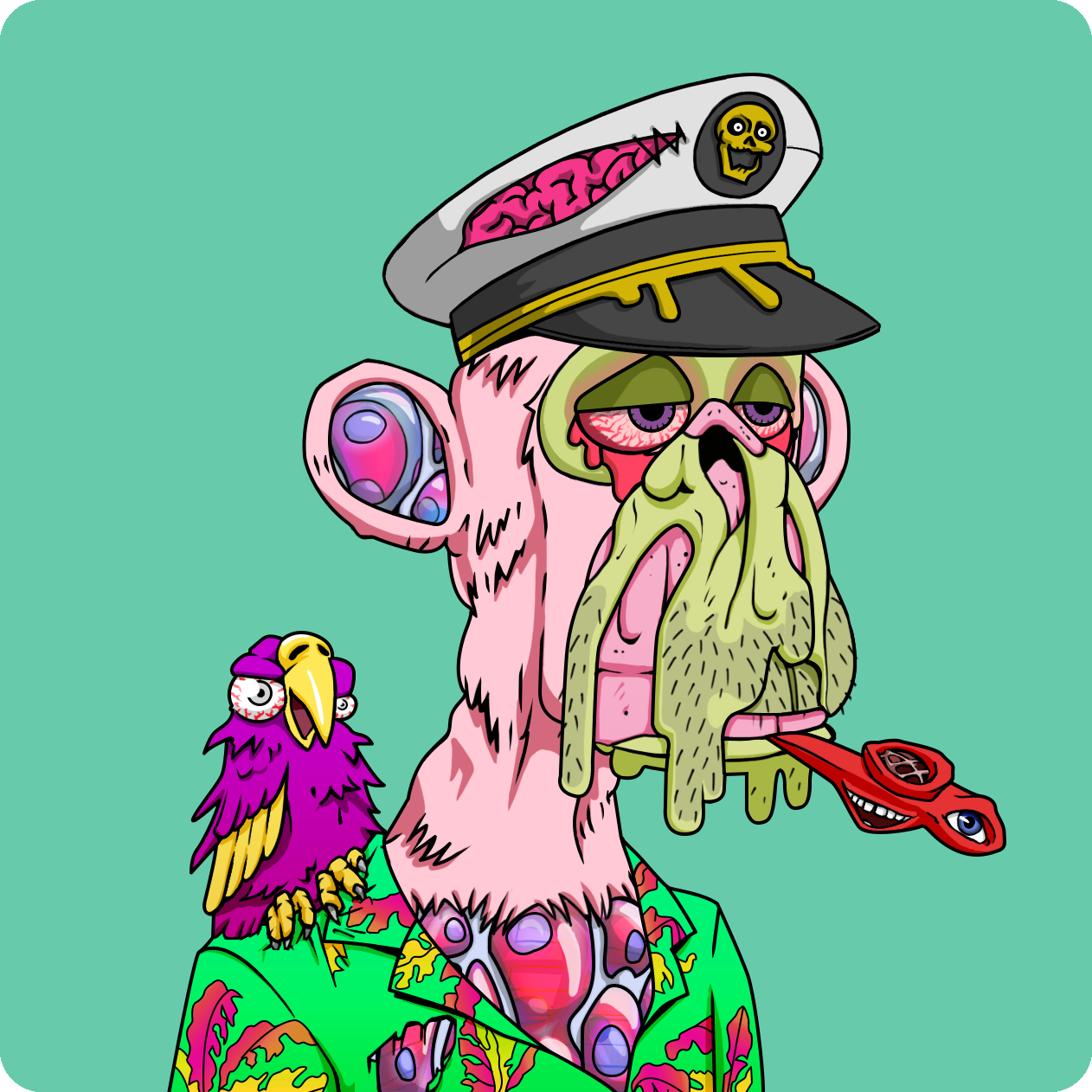 Yuga Labs - Mutant Ape Yacht Club - NFT # 21678