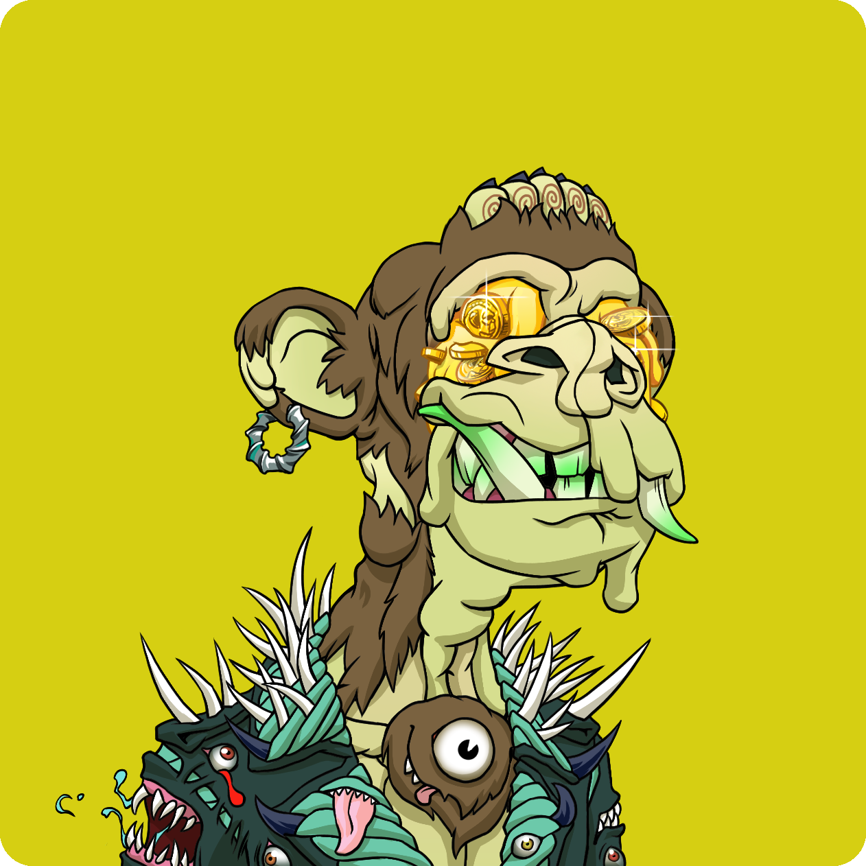 Yuga Labs - Mutant Ape Yacht Club - NFT # 8995