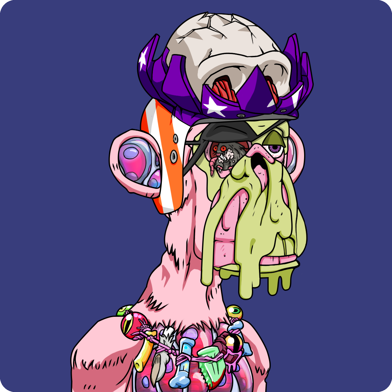 Yuga Labs - Mutant Ape Yacht Club - NFT # 543