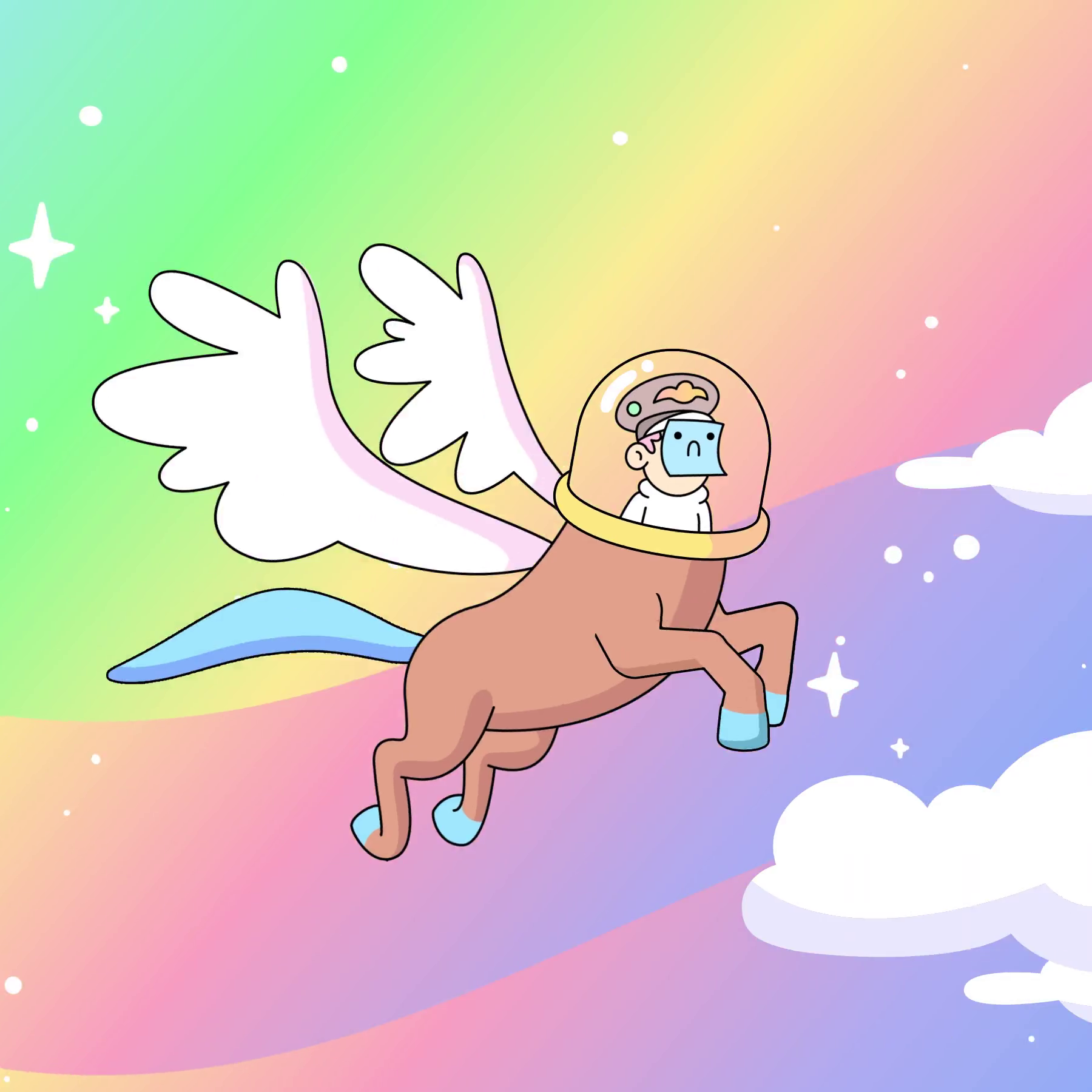 The Doodles Founders - Space Doodles - Space Doodle #188 - NFT # 188