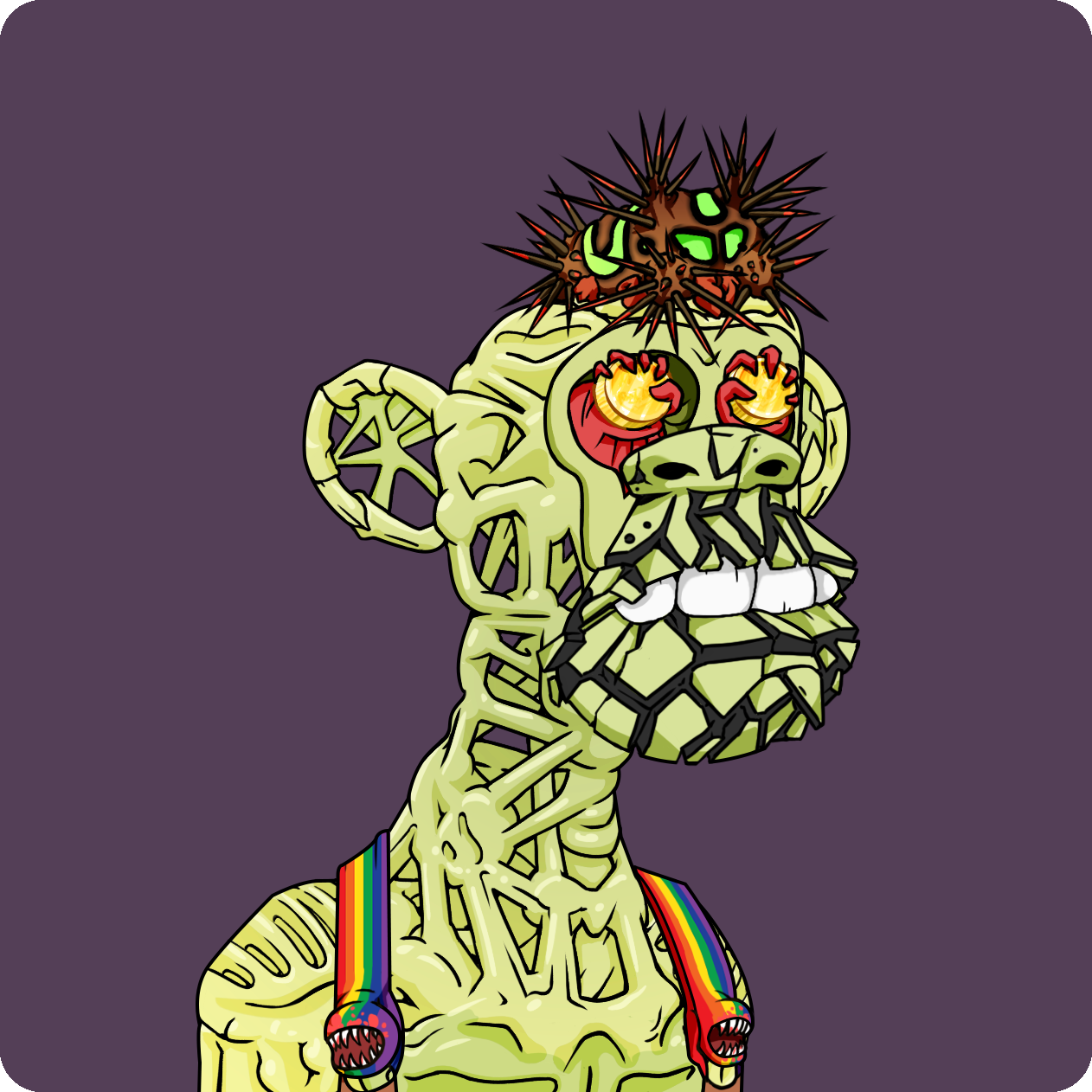 Yuga Labs - Mutant Ape Yacht Club - NFT # 1521