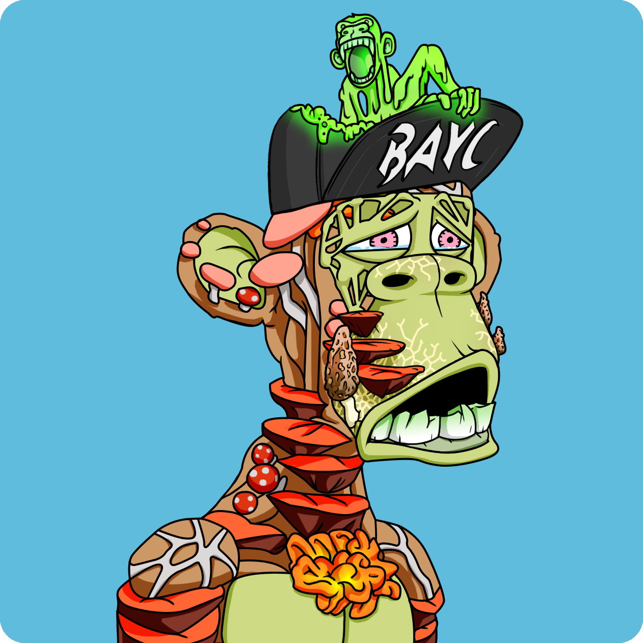 Yuga Labs - Mutant Ape Yacht Club - NFT # 21300