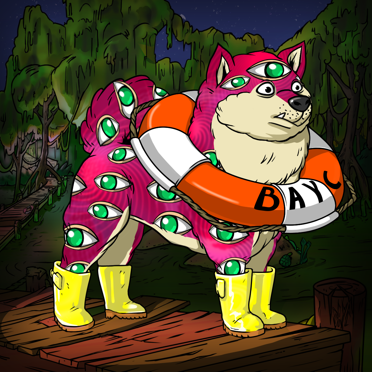 Yuga Labs - Bored Ape Kennel Club - NFT # 9711