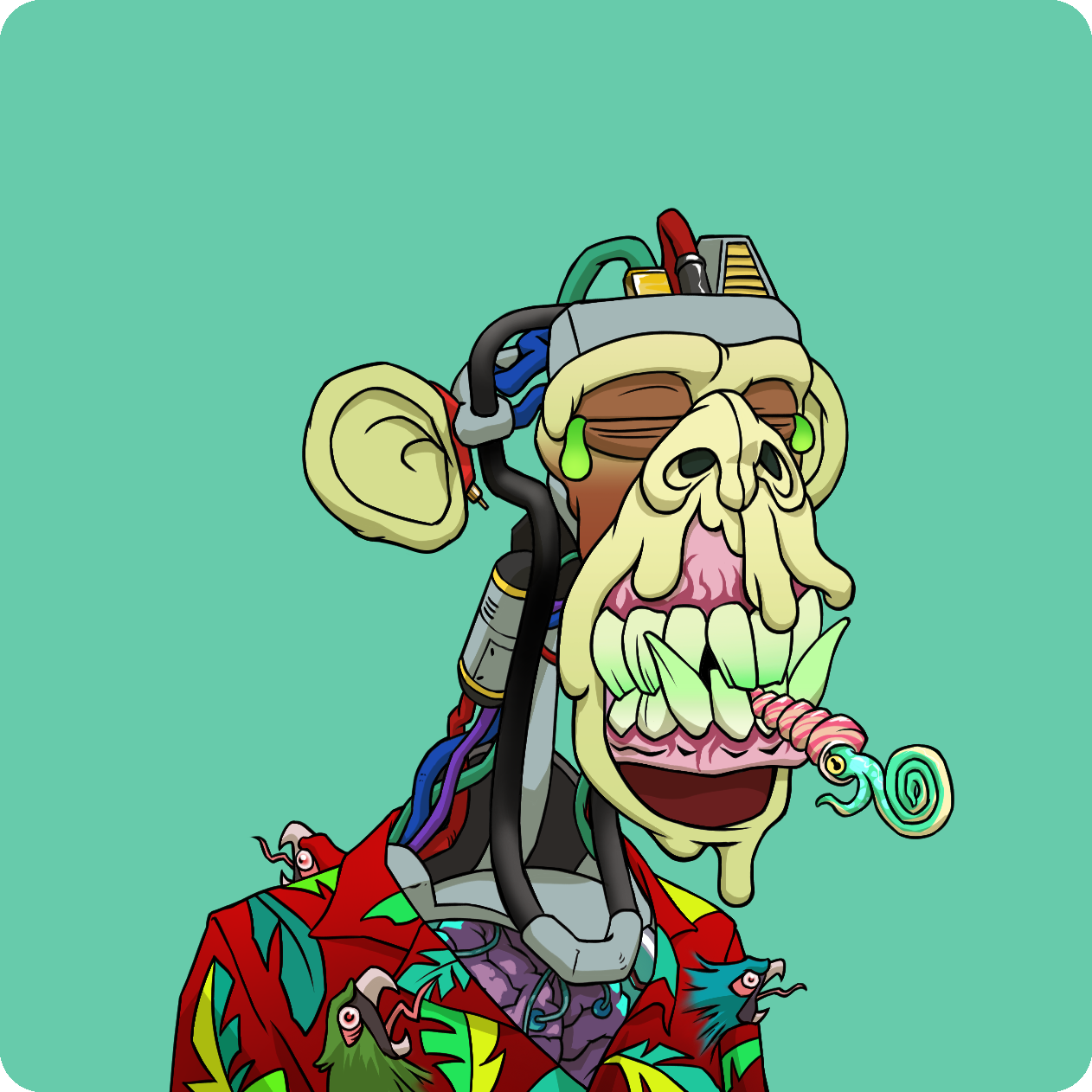 Yuga Labs - Mutant Ape Yacht Club - NFT # 4127