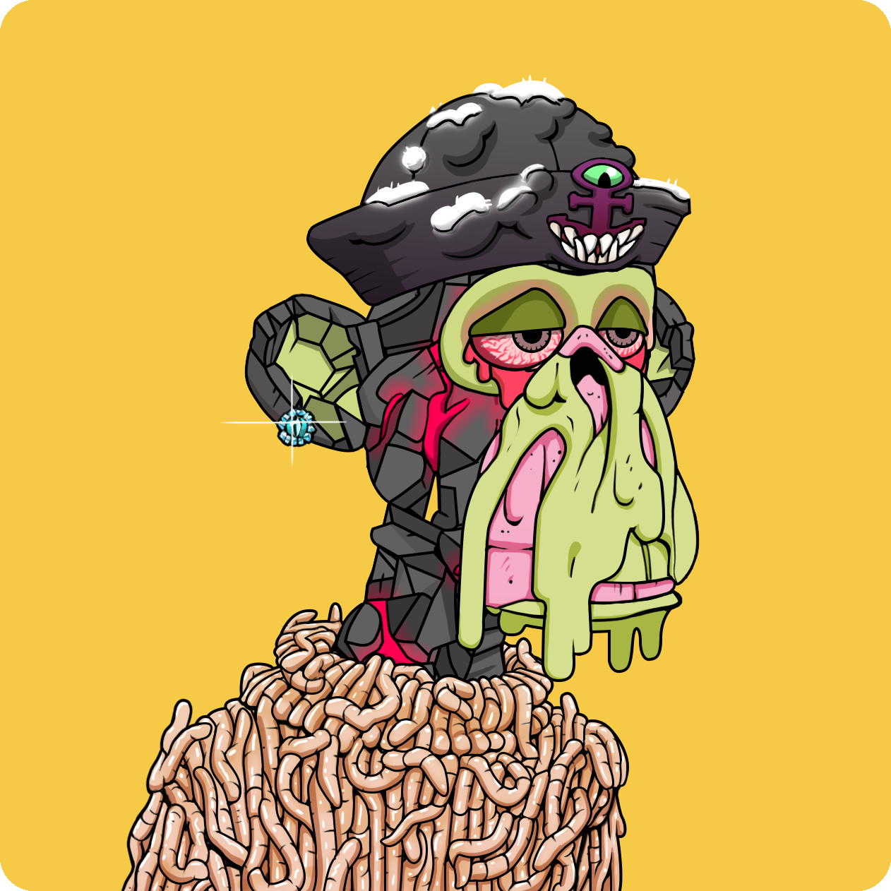 Yuga Labs - Mutant Ape Yacht Club - NFT # 2435