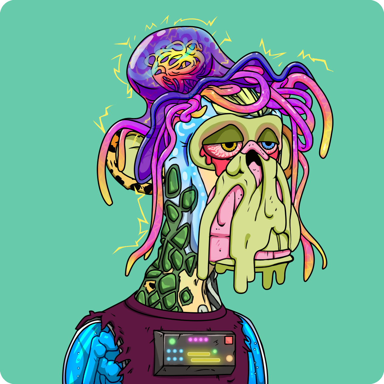 Yuga Labs - Mutant Ape Yacht Club - NFT # 3465