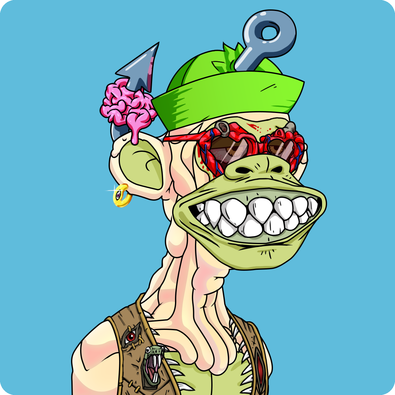 Yuga Labs - Mutant Ape Yacht Club - NFT # 1056