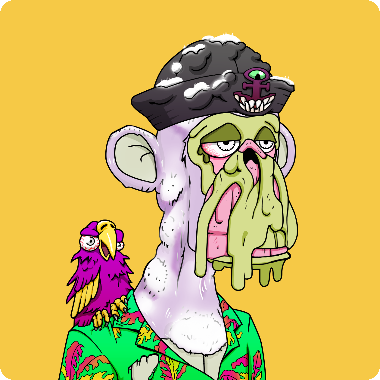 Yuga Labs - Mutant Ape Yacht Club - NFT # 5862