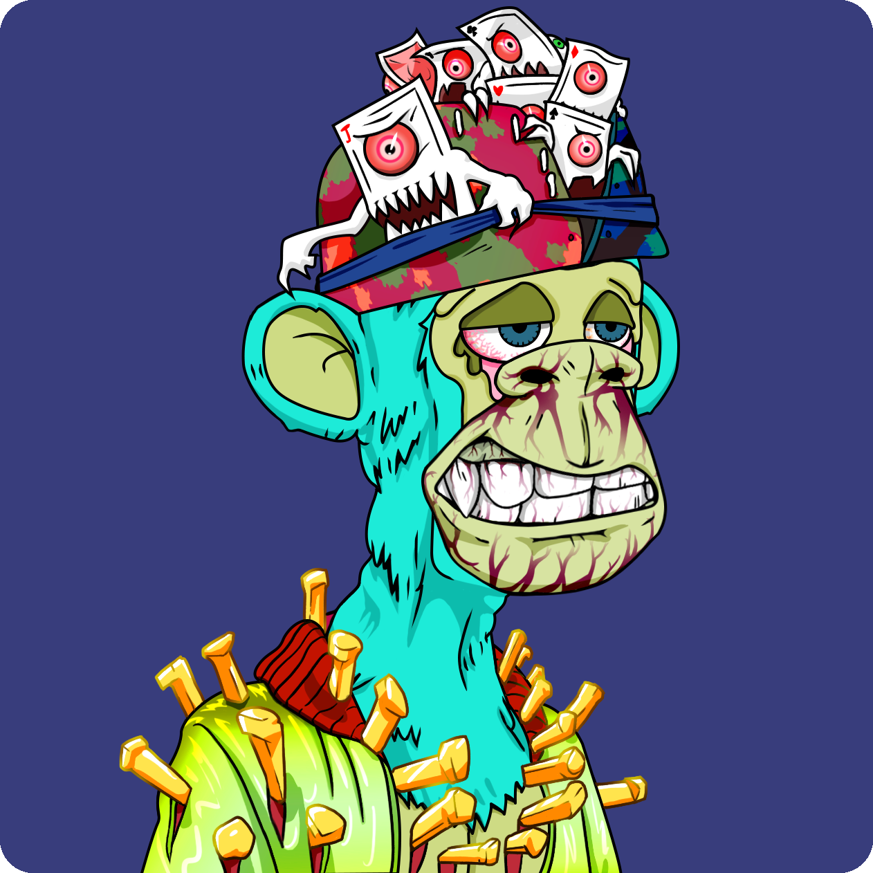 Yuga Labs - Mutant Ape Yacht Club - NFT # 5010