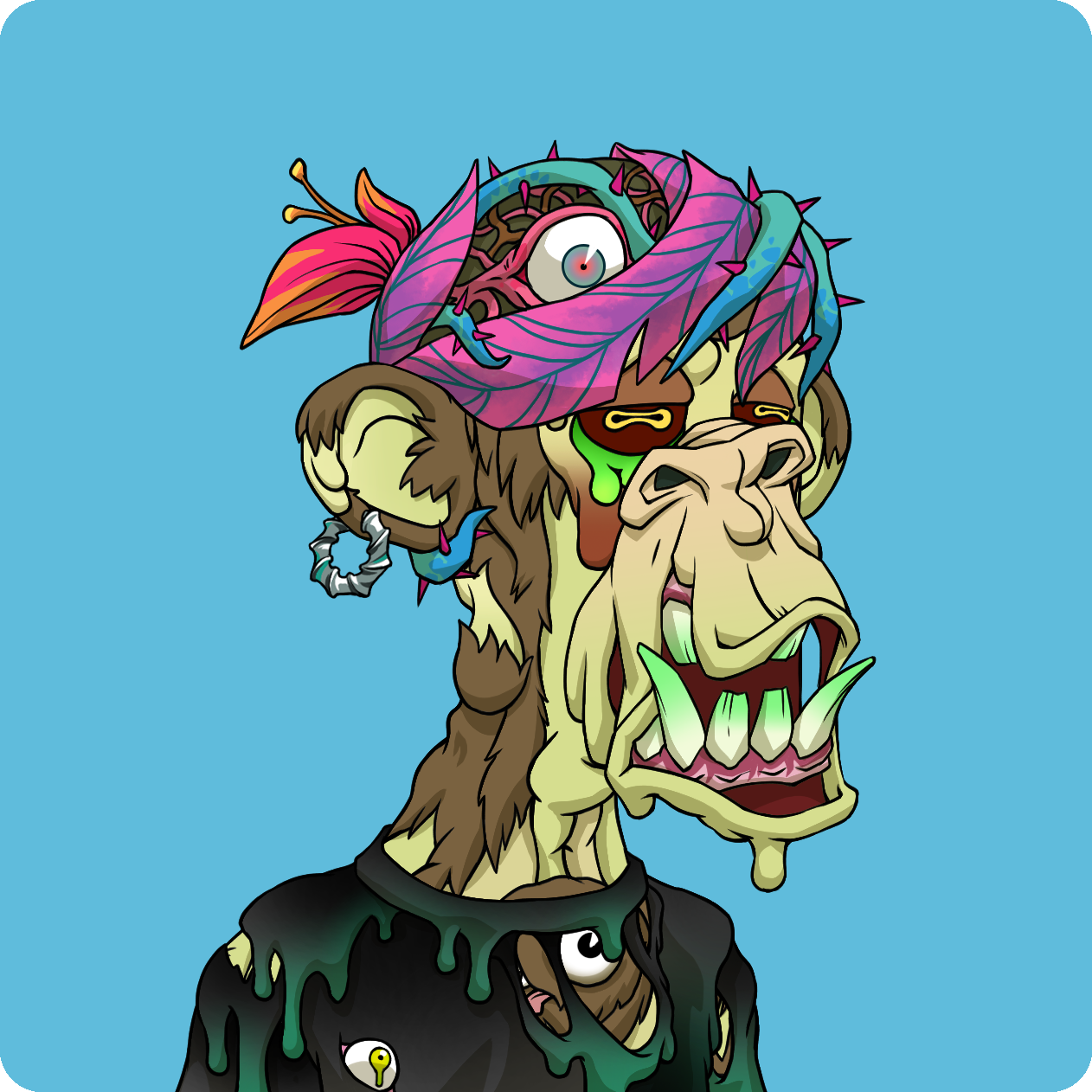 Yuga Labs - Mutant Ape Yacht Club - NFT # 25535