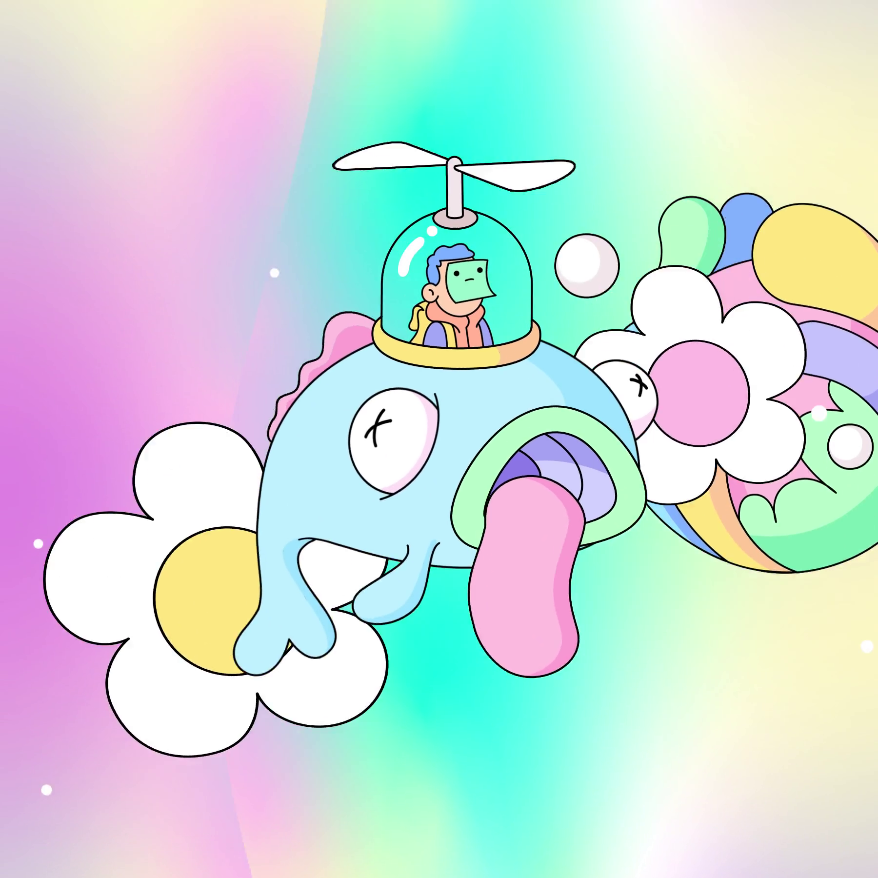 The Doodles Founders - Space Doodles - Space Doodle #9753 - NFT # 9753