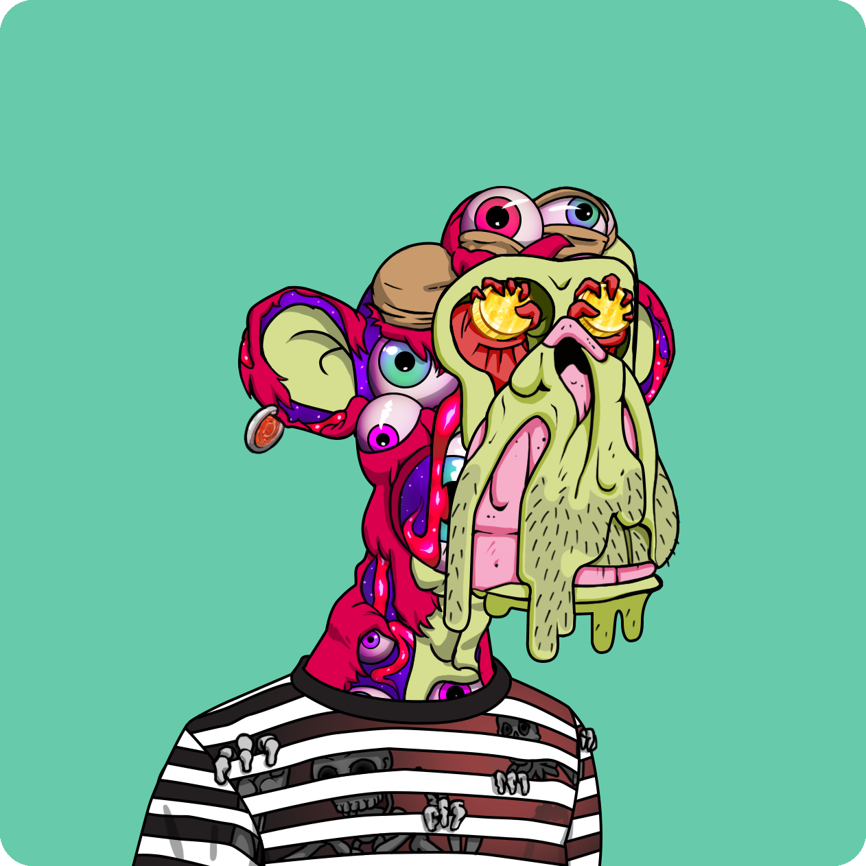 Yuga Labs - Mutant Ape Yacht Club - NFT # 4185