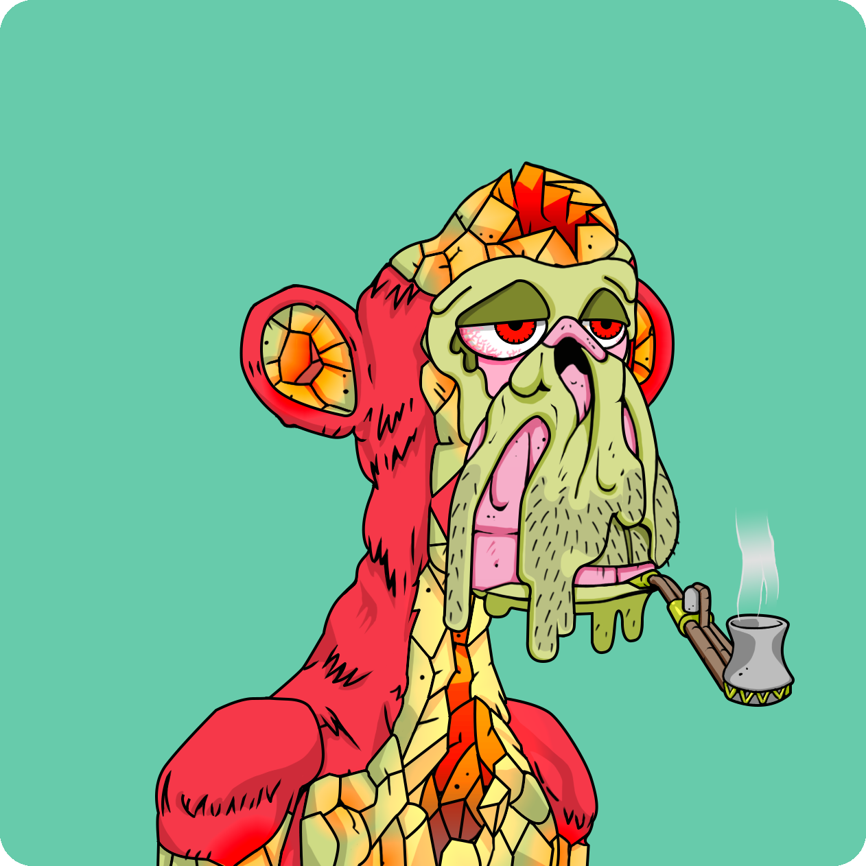 Yuga Labs - Mutant Ape Yacht Club - NFT # 8134