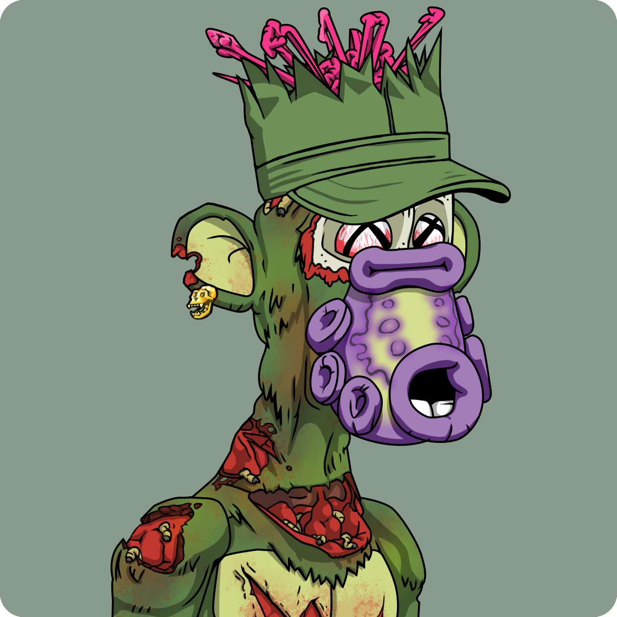 Yuga Labs - Mutant Ape Yacht Club - NFT # 1505