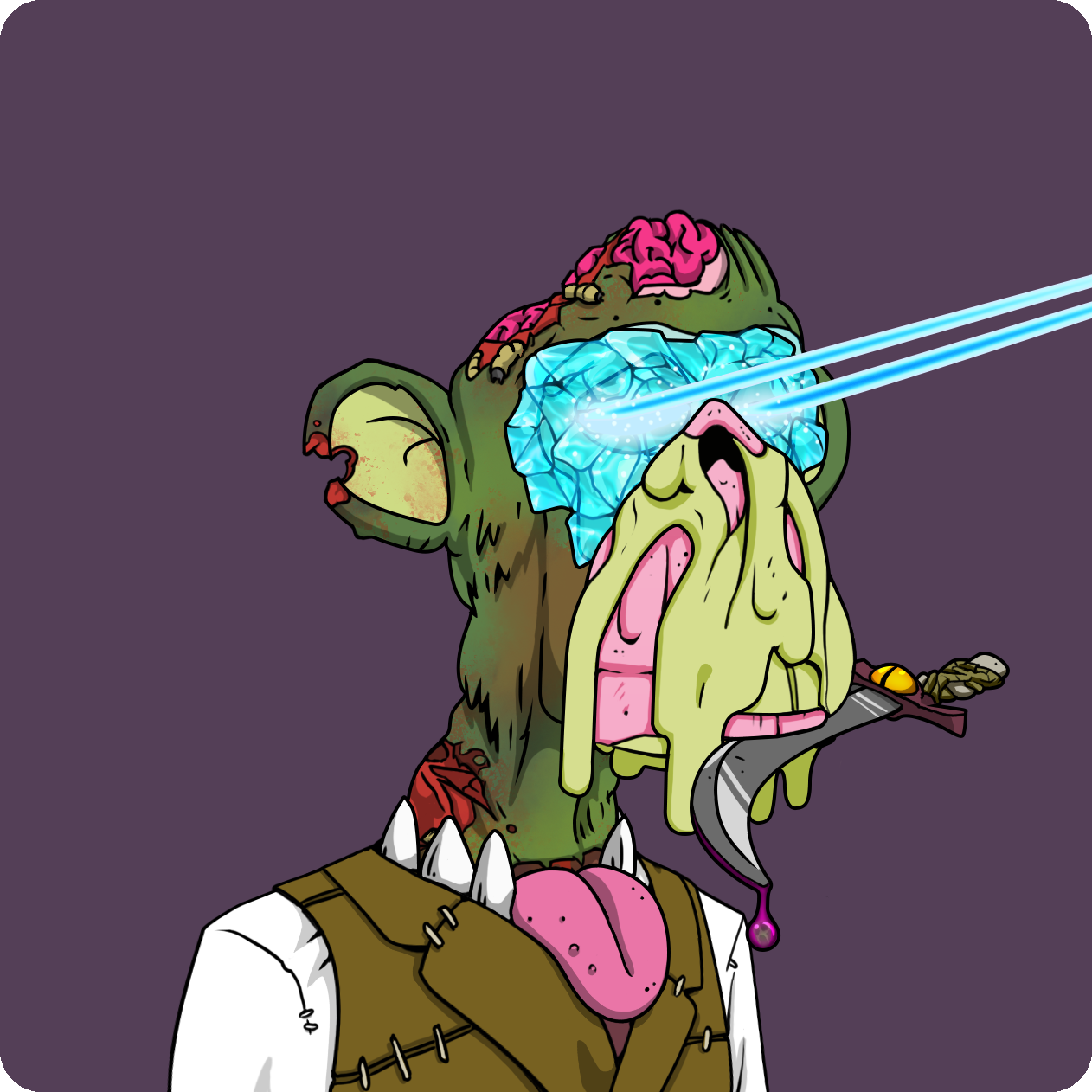 Yuga Labs - Mutant Ape Yacht Club - NFT # 710