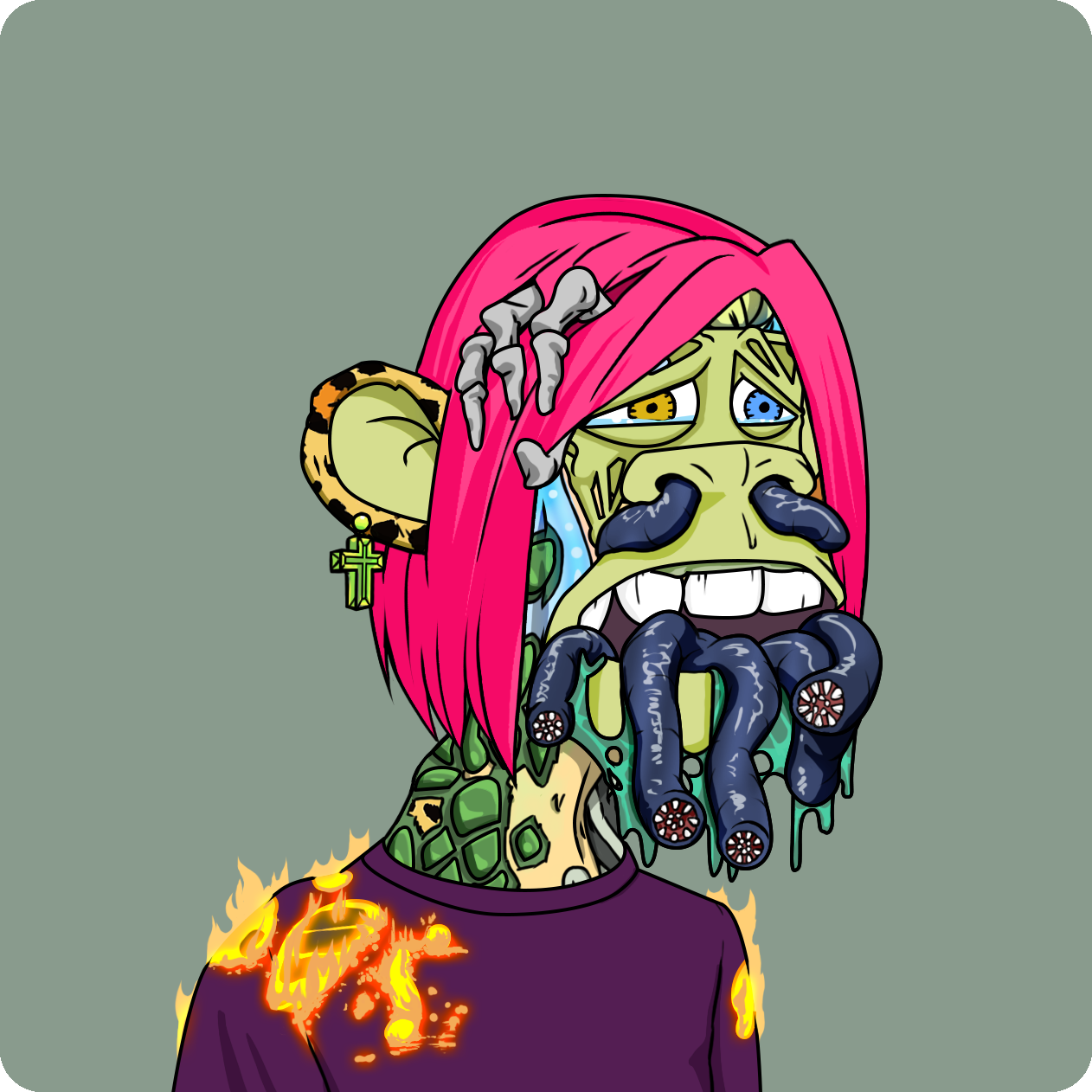 Yuga Labs - Mutant Ape Yacht Club - NFT # 15492