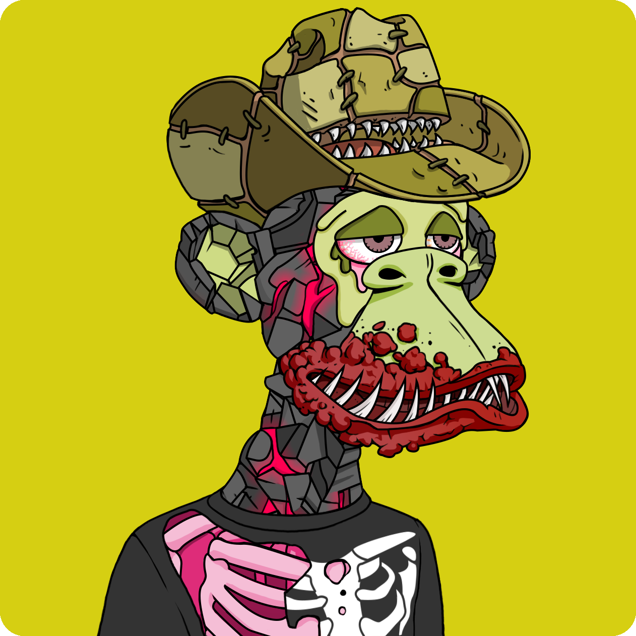 Yuga Labs - Mutant Ape Yacht Club - NFT # 23342