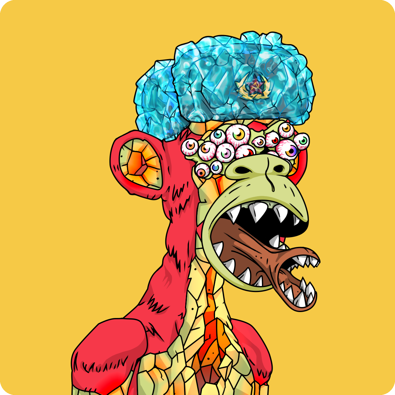 Yuga Labs - Mutant Ape Yacht Club - NFT # 2416