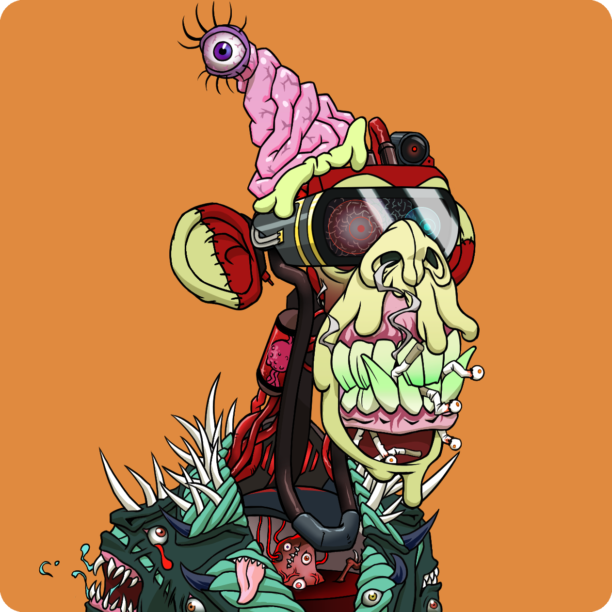 Yuga Labs - Mutant Ape Yacht Club - NFT # 19415