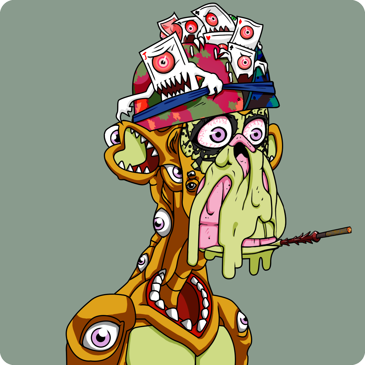 Yuga Labs - Mutant Ape Yacht Club - NFT # 17914