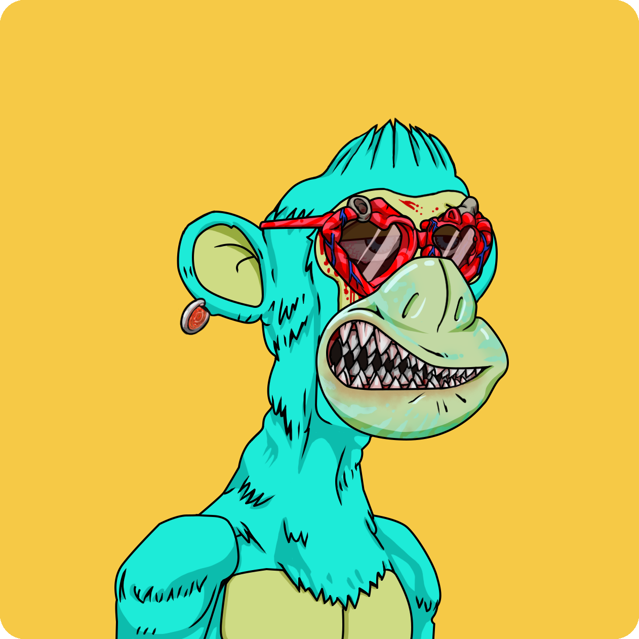 Yuga Labs - Mutant Ape Yacht Club - NFT # 1144