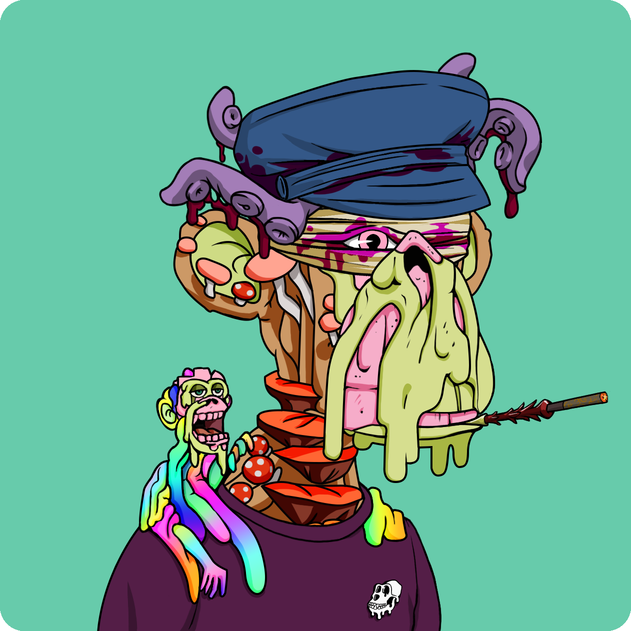 Yuga Labs - Mutant Ape Yacht Club - NFT # 14138