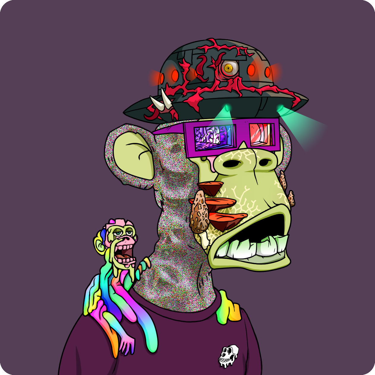 Yuga Labs - Mutant Ape Yacht Club - NFT # 485