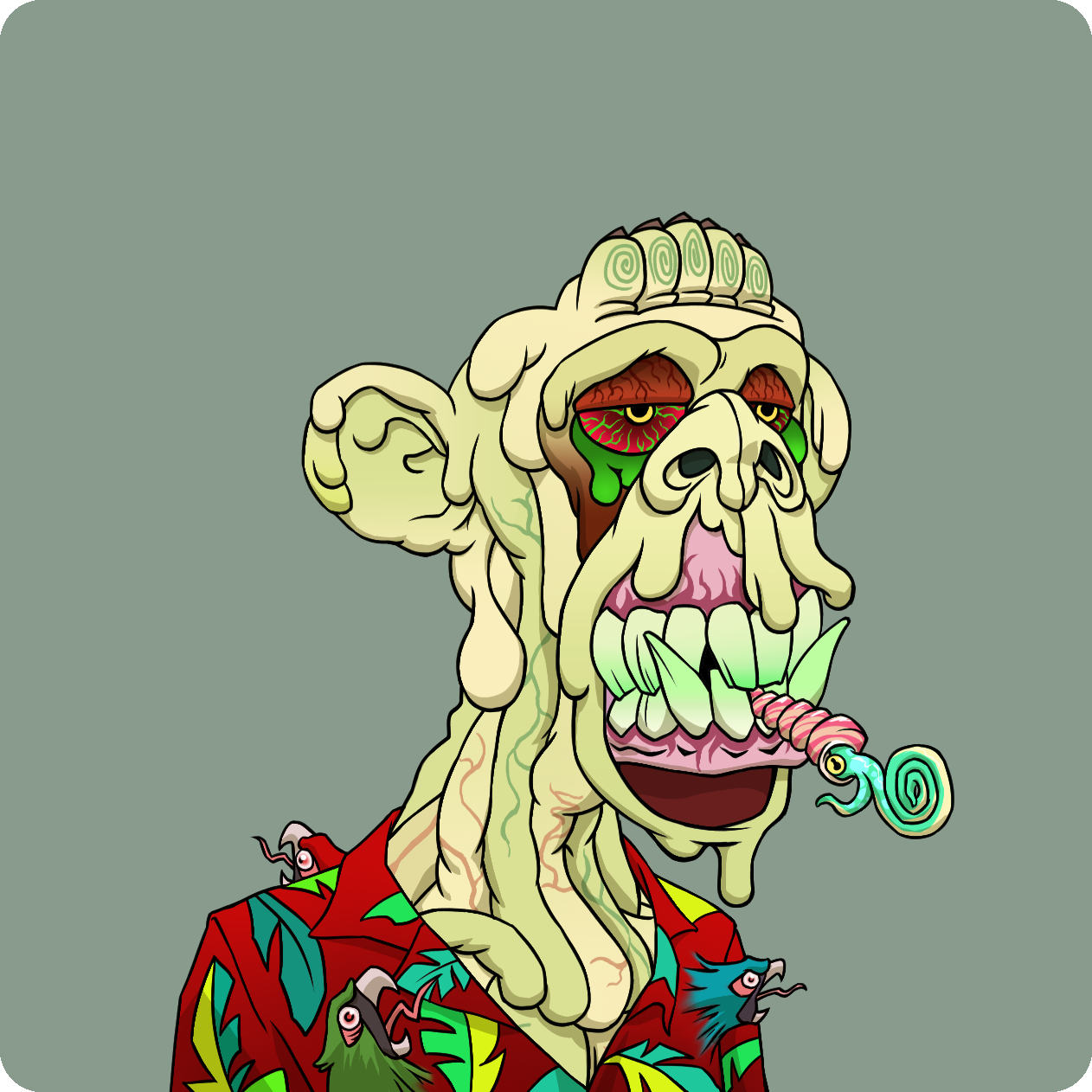 Yuga Labs - Mutant Ape Yacht Club - NFT # 16983