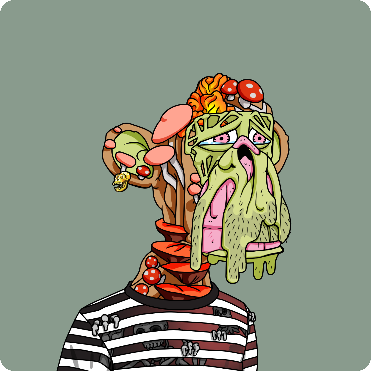 Yuga Labs - Mutant Ape Yacht Club - NFT # 3593