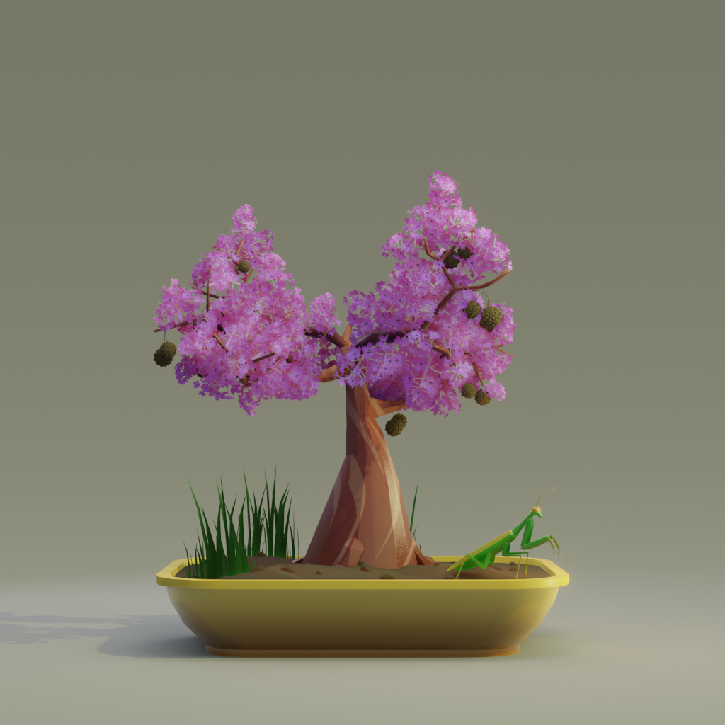 ZENFT Garden Society - Bonsai - Bonsai #8417 - NFT # 8417