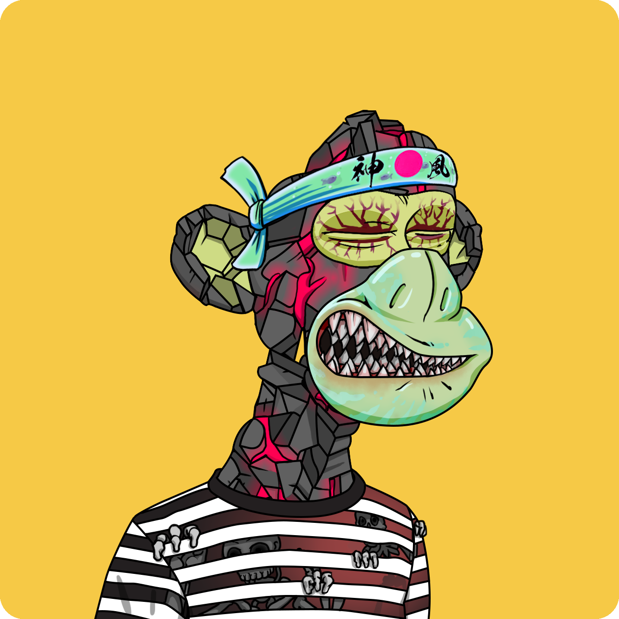 Yuga Labs - Mutant Ape Yacht Club - NFT # 454