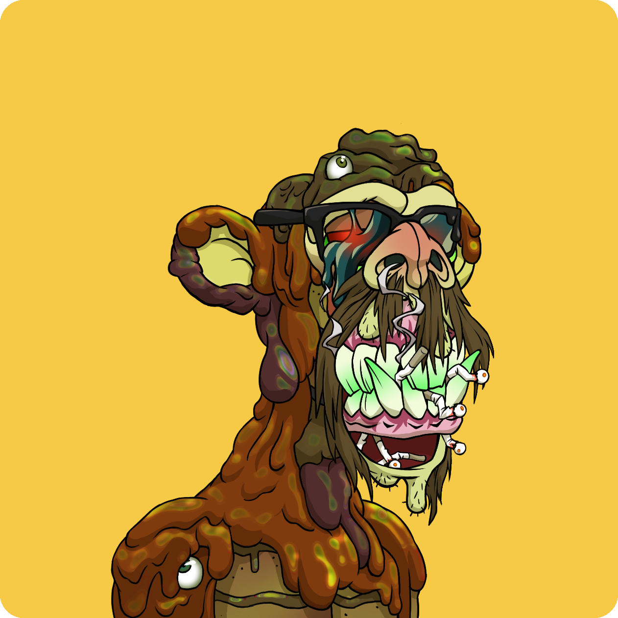 Yuga Labs - Mutant Ape Yacht Club - NFT # 3224