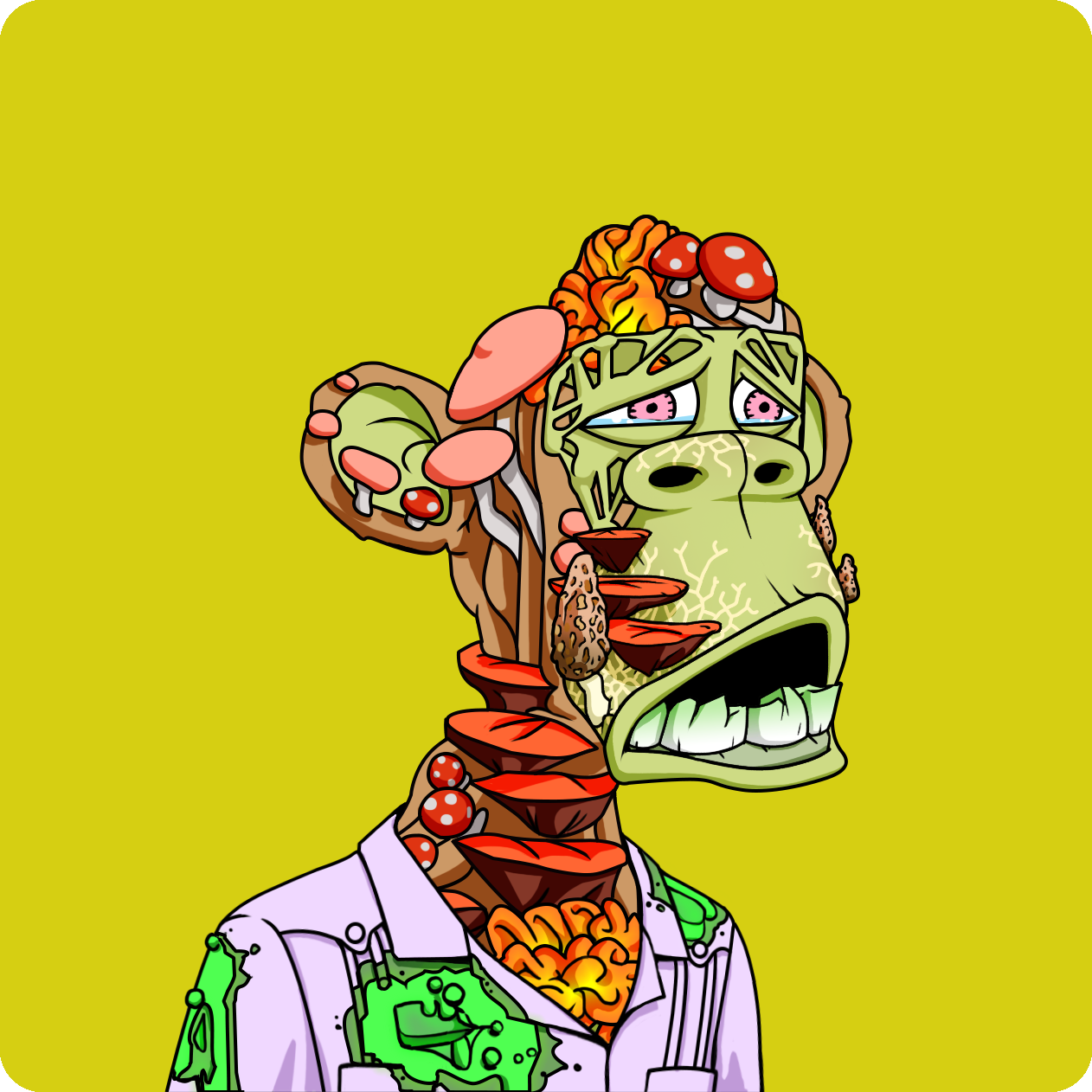 Yuga Labs - Mutant Ape Yacht Club - NFT # 13906