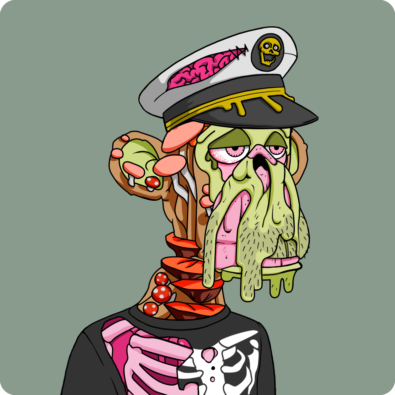 Yuga Labs - Mutant Ape Yacht Club - NFT # 21950