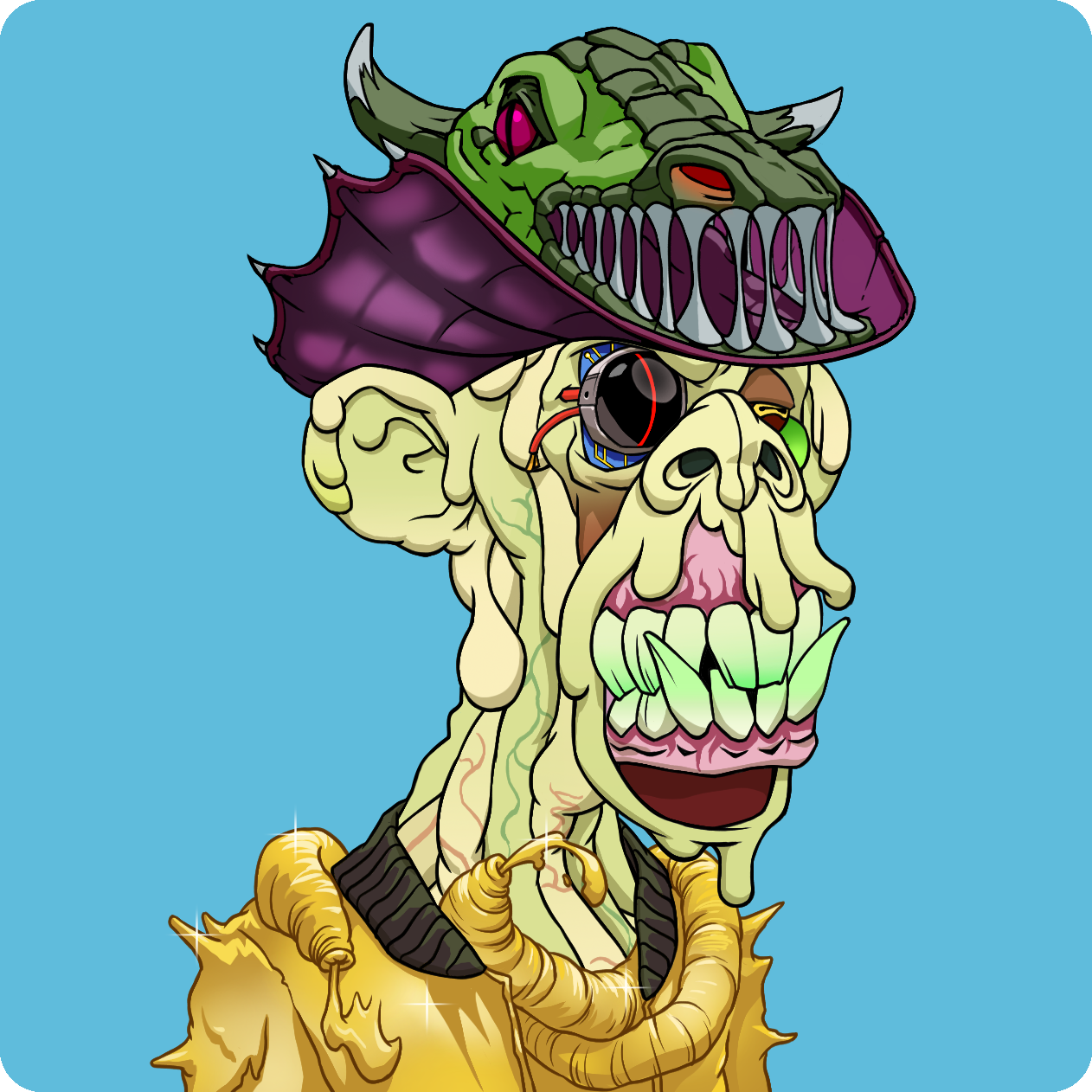 Yuga Labs - Mutant Ape Yacht Club - NFT # 4308