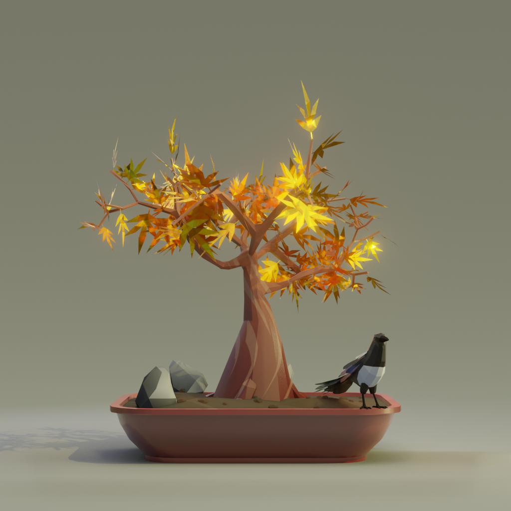 ZENFT Garden Society - Bonsai - Bonsai #8874 - NFT # 8874