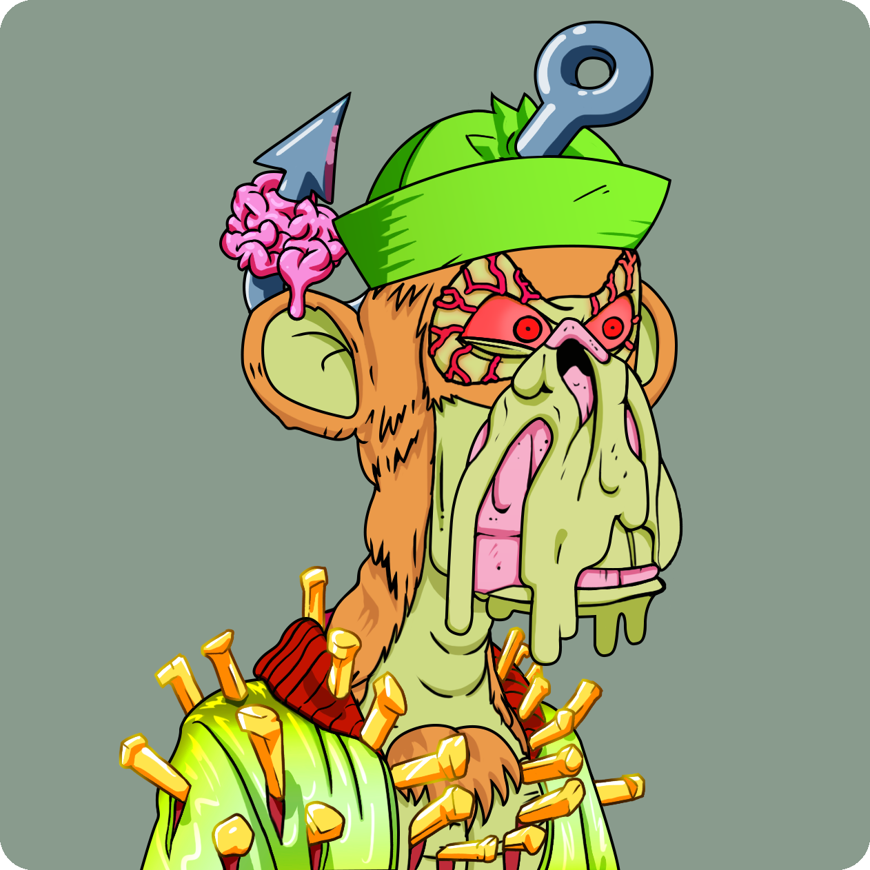 Yuga Labs - Mutant Ape Yacht Club - NFT # 4574