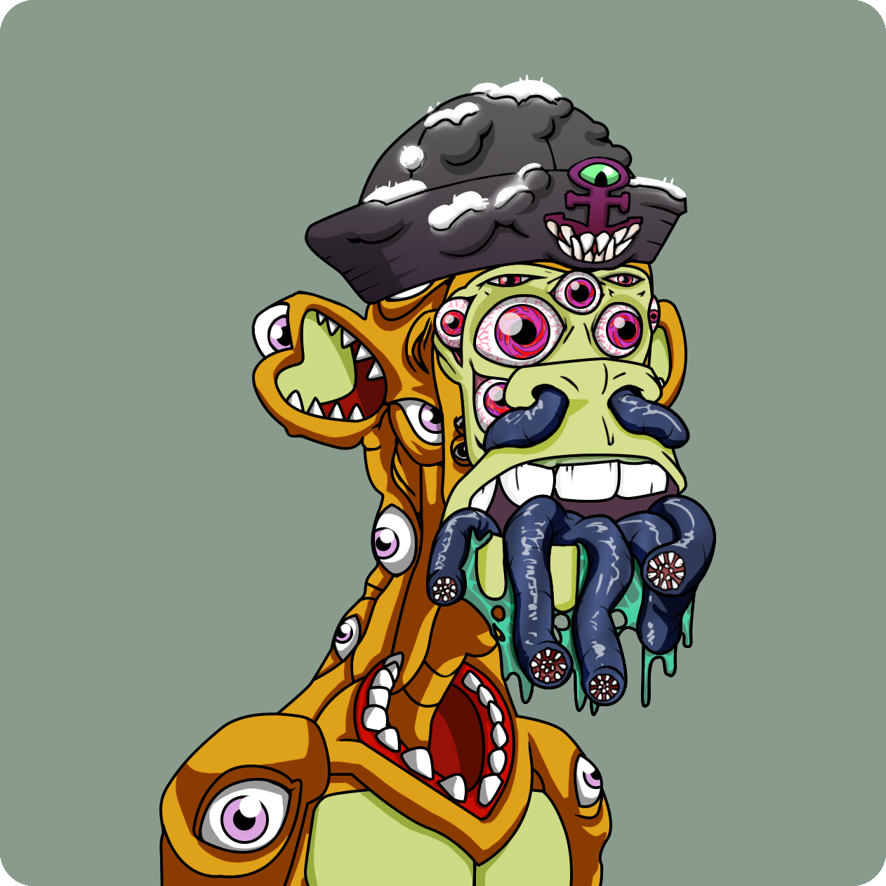 Yuga Labs - Mutant Ape Yacht Club - NFT # 23718