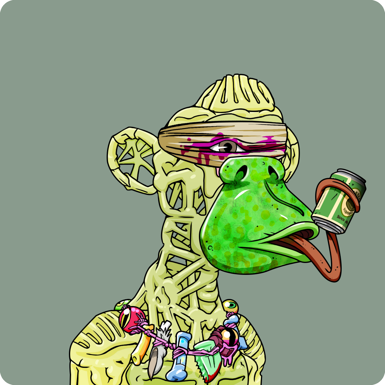 Yuga Labs - Mutant Ape Yacht Club - NFT # 1786