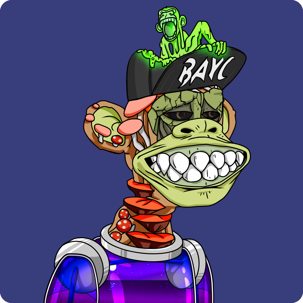 Yuga Labs - Mutant Ape Yacht Club - NFT # 3407