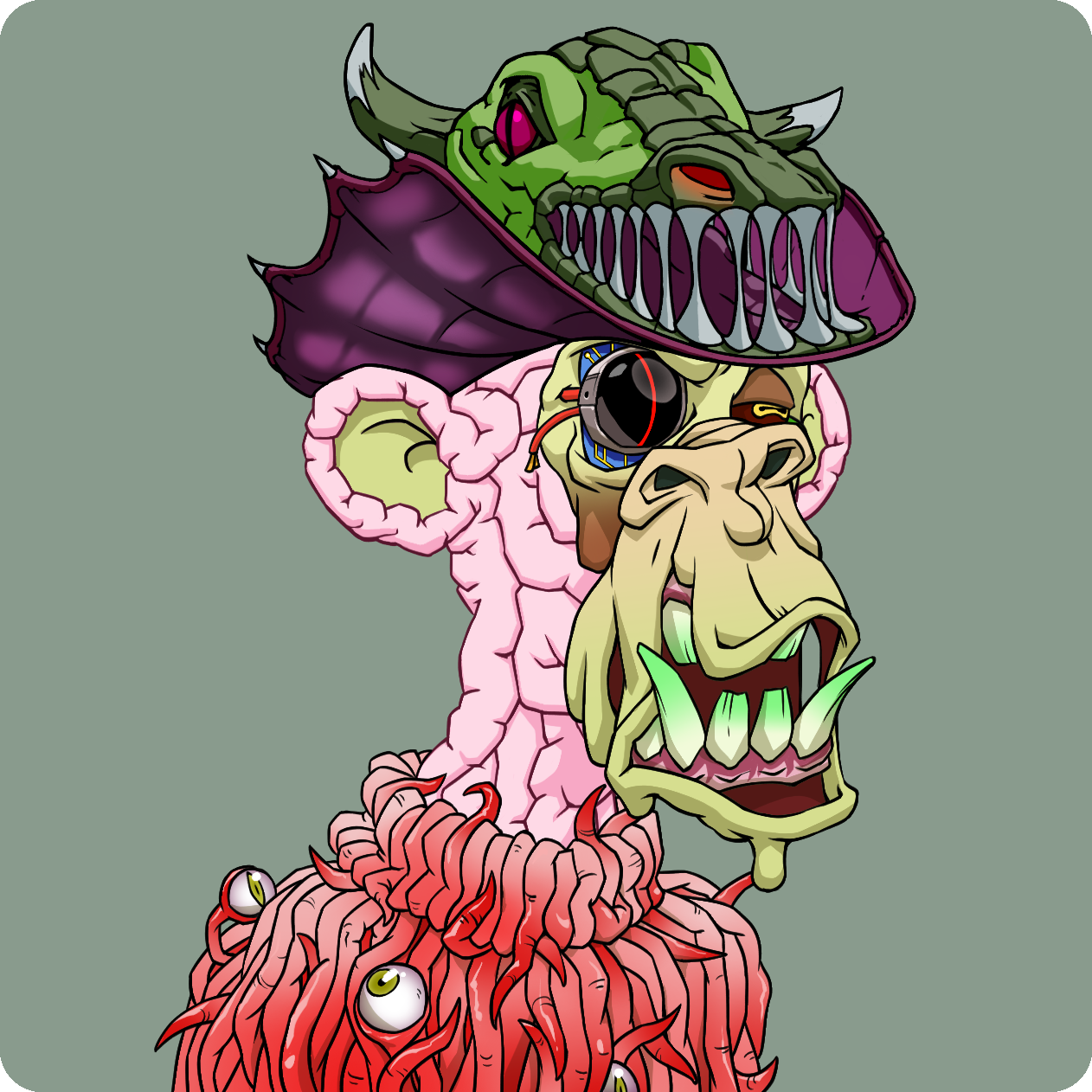 Yuga Labs - Mutant Ape Yacht Club - NFT # 27153